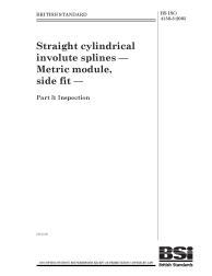 BS ISO 4156-3:2005 (R2015)