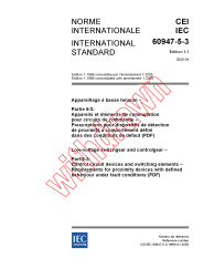 IEC 60947-5-3:1999+AMD1:2005 Consolidated