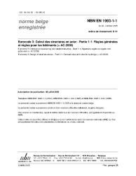 NBN EN 1993-1-1:2005