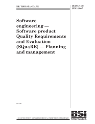 BS ISO/IEC 25001:2007