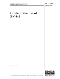 PD CEN/TR 15545:2006
