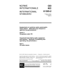 IEC 61305-2:1997
