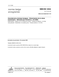 NBN EN 12945:2008