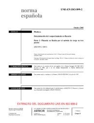 UNE-EN ISO 899-2:2003