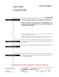 UNE-EN 13286-42:2003 (R2018)