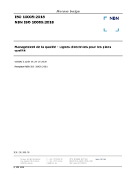 NBN ISO 10005:2018