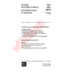 IEC 60169-8:1978