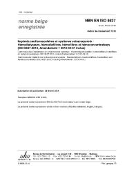 NBN EN ISO 8637:2014