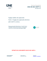 UNE-EN ISO 10079-1:2022