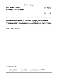 NBN ISO 6405-1:2021
