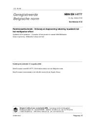 NBN EN 14777:2004