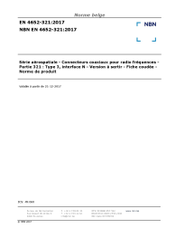 NBN EN 4652-321:2017