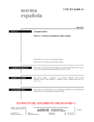 UNE-EN 61400-11:2013