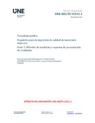 UNE-ISO/TS 15311-1:2022