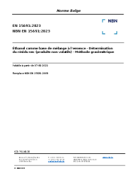 NBN EN 15691:2023