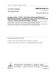 NBN EN 9300-015:2013