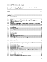 DIN CEN/TR 16918*DIN SPEC 31010:2016-08