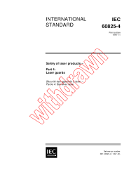 IEC 60825-4:1997