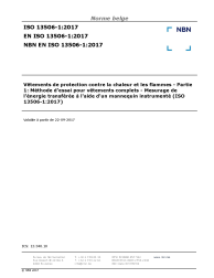 NBN EN ISO 13506-1:2017
