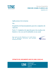 UNE-EN 13481-5:2012+A1:2017