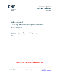 UNE-EN ISO 8586:2024