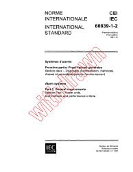 IEC 60839-1-2:1987