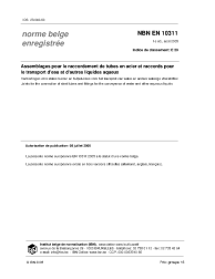 NBN EN 10311:2005
