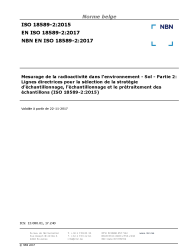 NBN EN ISO 18589-2:2017