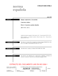 UNE-EN ISO 5356-1:2015