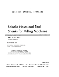 ASME B5.18-1972 (R2009)