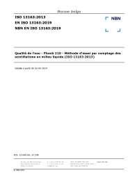 NBN EN ISO 13163:2019