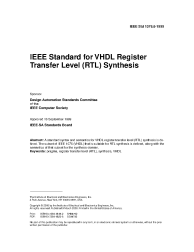 IEEE 1076.6:1999