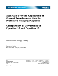 IEEE C37.110-2007/Cor 1:2010