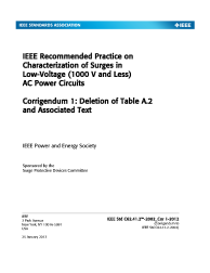 IEEE C62.41.2-2002/Cor 1:2012