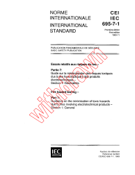IEC 60695-7-1:1993