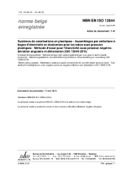 NBN EN ISO 13844:2015