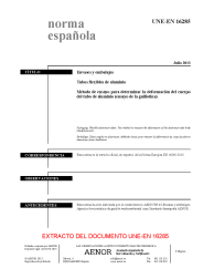 UNE-EN 16285:2013 (R2019)