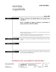 UNE-EN 858-1:2002 (R2017)