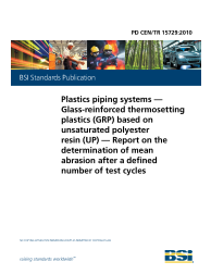 PD CEN/TR 15729:2010