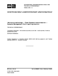 ISO/IEC 10164-4:1992/COR2:1999