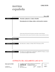 UNE 53170:2002 (R2019)