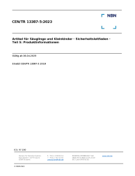 CEN/TR 13387-5:2023