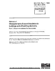 BS 2750-1:1980