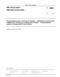 NBN ISO 15222:2022