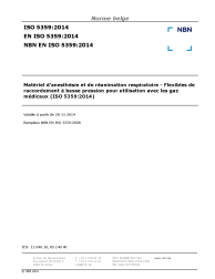 NBN EN ISO 5359:2014