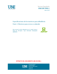 UNE-EN 998-1:2018