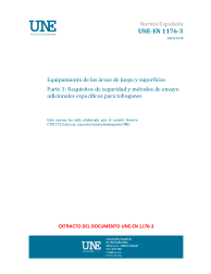 UNE-EN 1176-3:2018