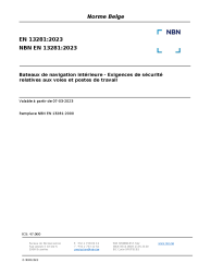 NBN EN 13281:2023