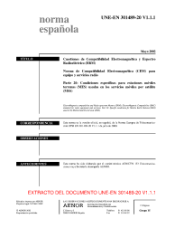 UNE-EN 301489-20 V1.1.1:2002