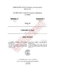 IEC 60186:1969/AMD1:1978